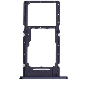 Dual Sim Card Tray Compatible For Samsung Galaxy A25 5G (A256 / 2023) (Brave Black)
