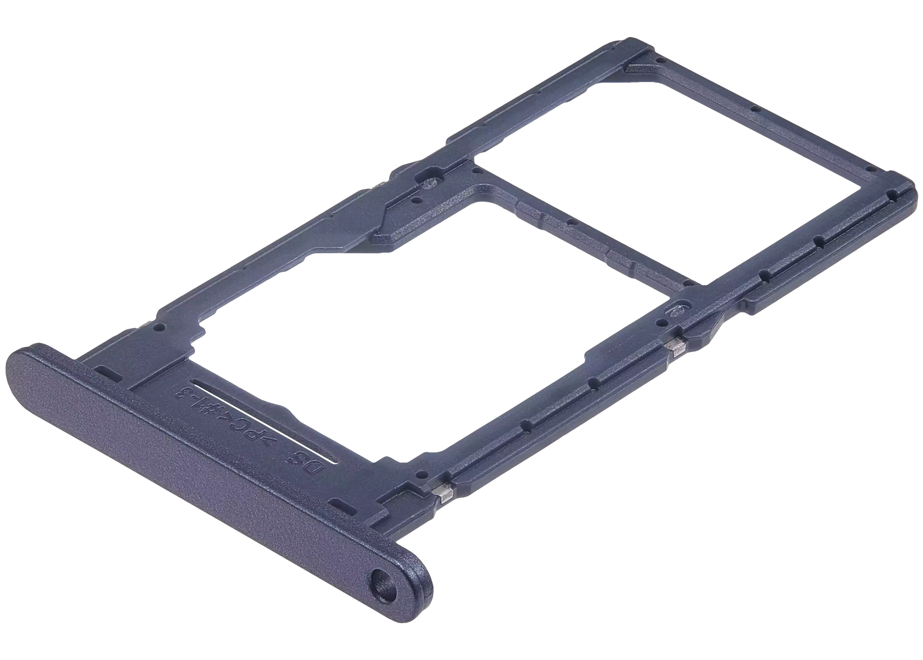 Dual Sim Card Tray Compatible For Samsung Galaxy A25 5G (A256 / 2023) (Brave Black)