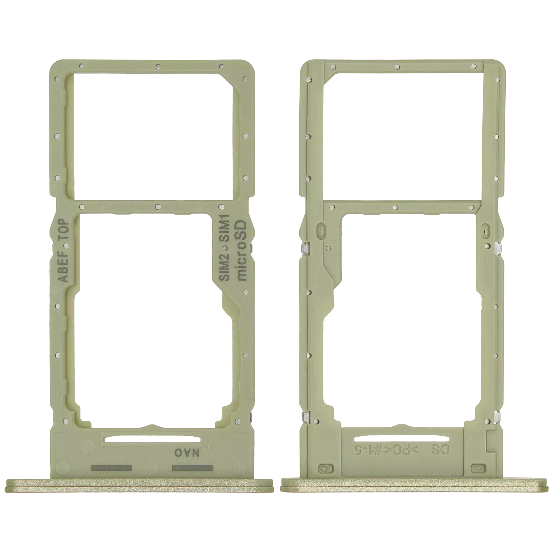 Dual Sim Card Tray Compatible For Samsung Galaxy A25 5G (A256 / 2023) (Personality Yellow)
