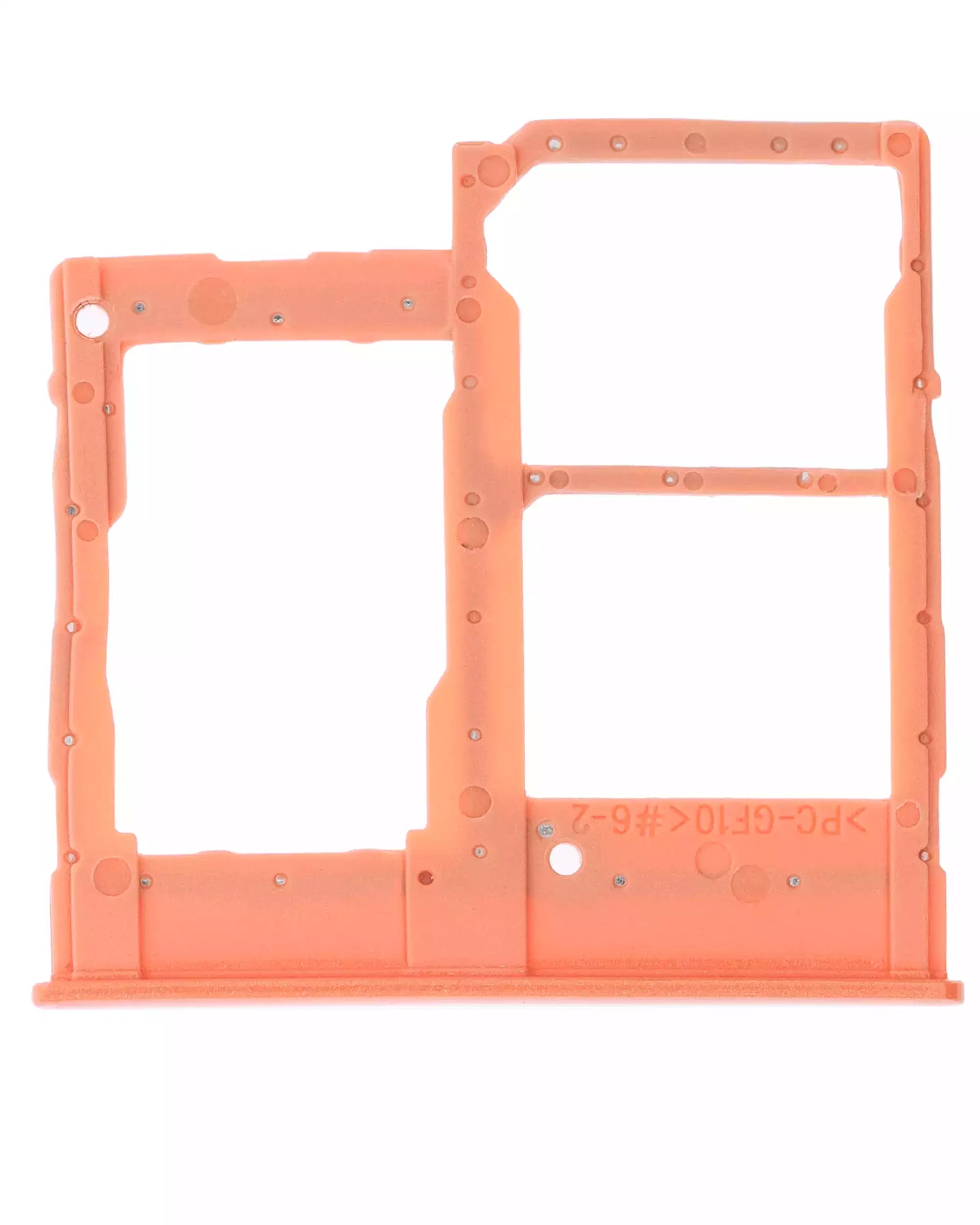 Dual Sim Card Tray Compatible For Samsung Galaxy A20E (A202 / 2019) (Coral)