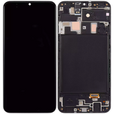 OLED Assembly With Frame Compatible For Samsung Galaxy A20 (A205 / 2019) (F Version) (Service Pack) (All Colors)