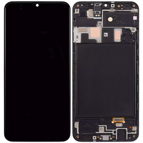 OLED Assembly With Frame Compatible For Samsung Galaxy A20 (A205 / 2019) (F Version) (Service Pack) (All Colors)