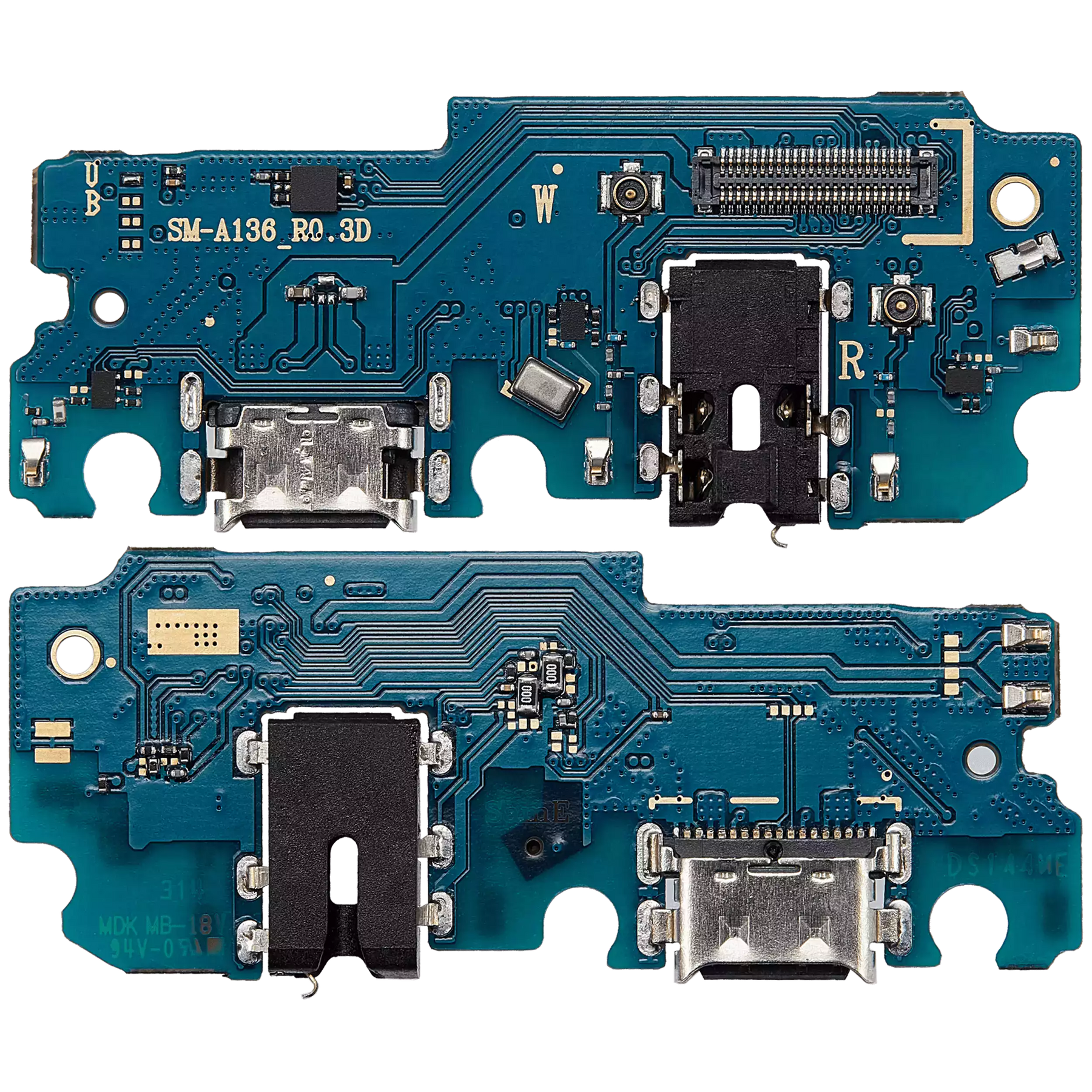 Charging Port Board With Headphone Jack Compatible For Samsung Galaxy A13 5G (A136 / 2021) (US Version) (Premium)