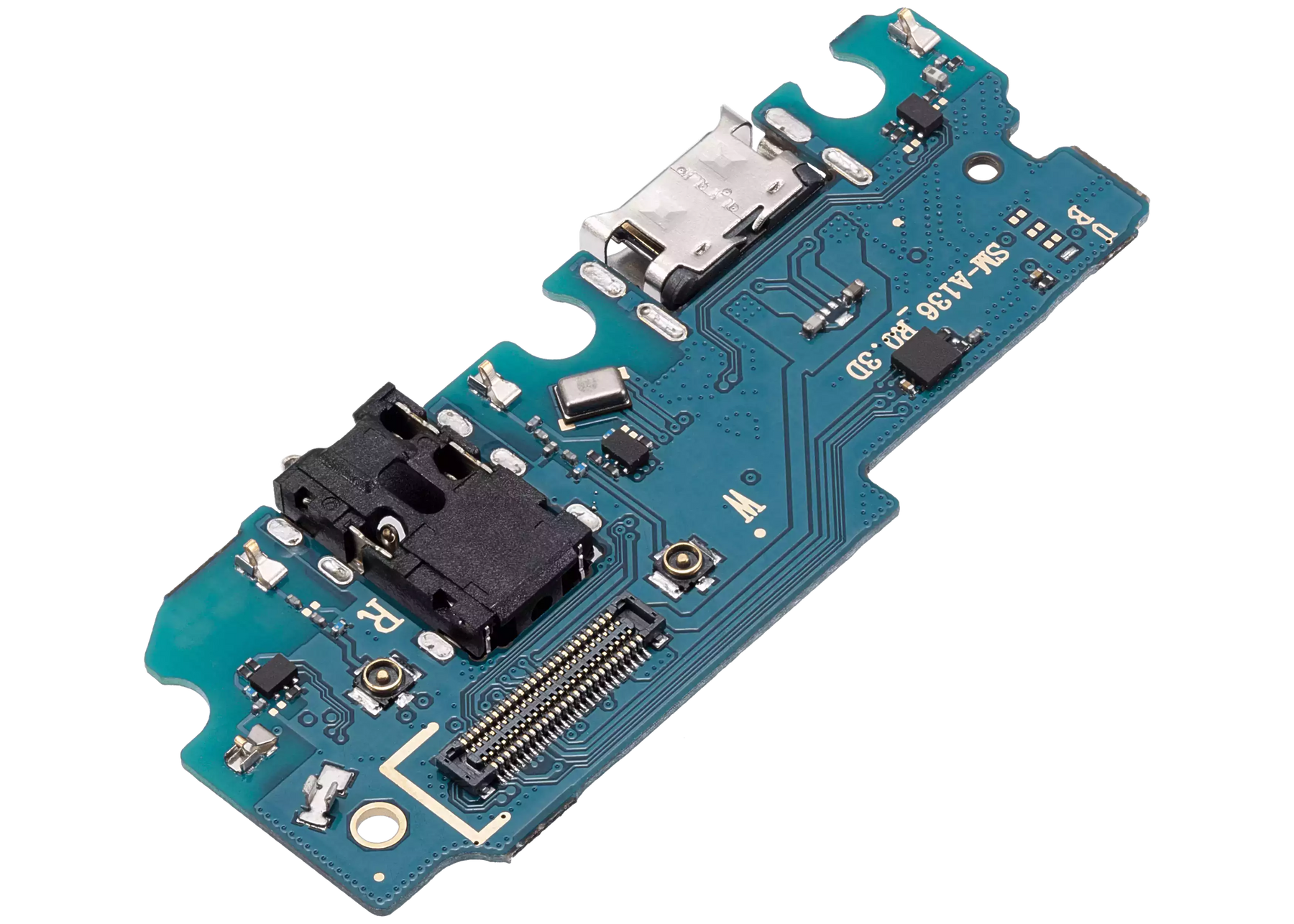 Charging Port Board With Headphone Jack Compatible For Samsung Galaxy A13 5G (A136 / 2021) (US Version) (Premium)