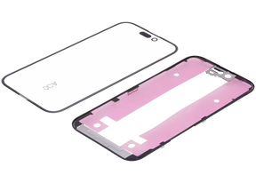 3 in 1 (Glass With OCA Pre-Installed + Frame) Compatible For iPhone 15 (OCA Master)