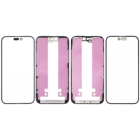 3 in 1 (Glass With OCA Pre-Installed + Frame) Compatible For iPhone 15 Plus (OCA Master)