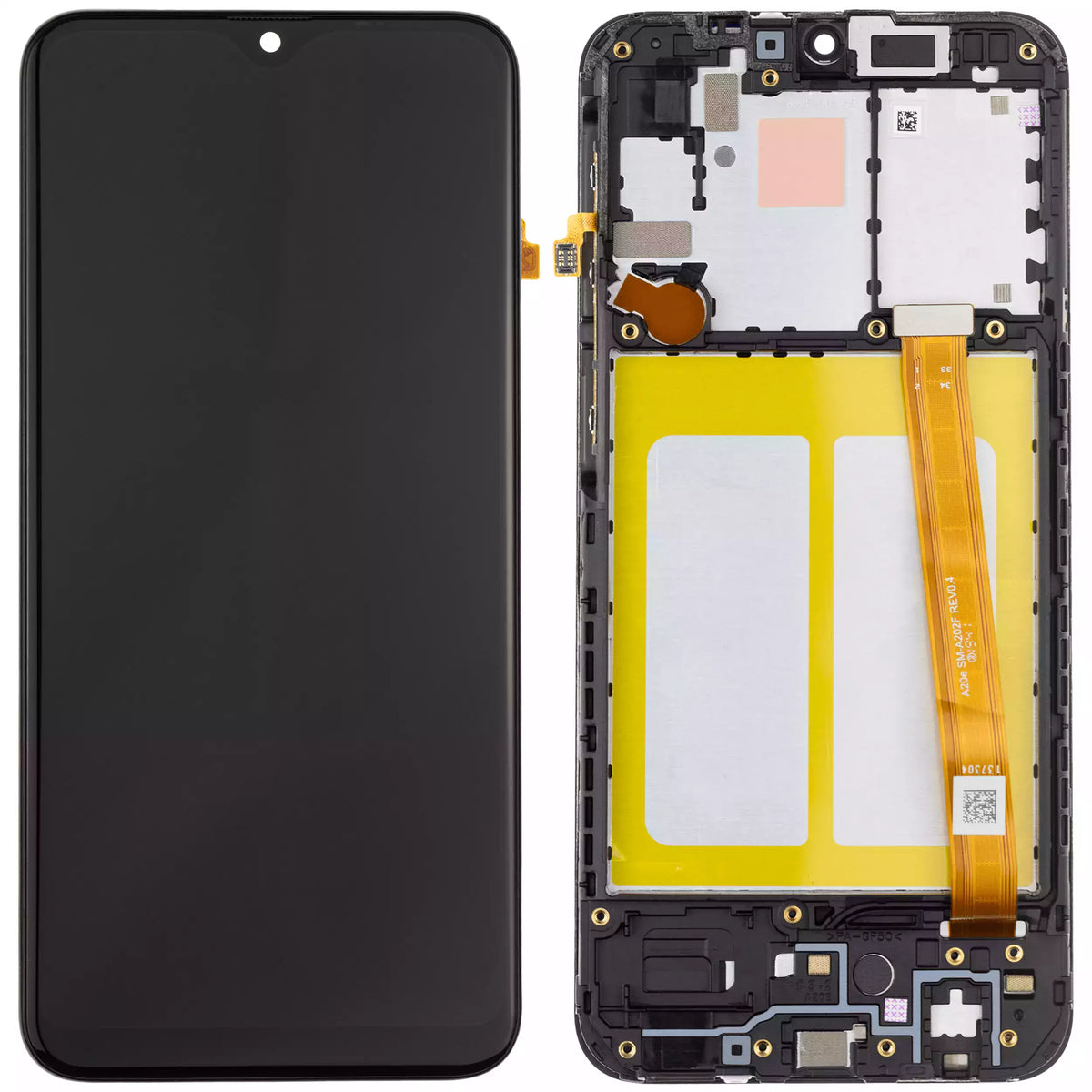 LCD Assembly With Frame Compatible For Samsung Galaxy A20e (A202 / 2019) (Vemake) (All Colors)
