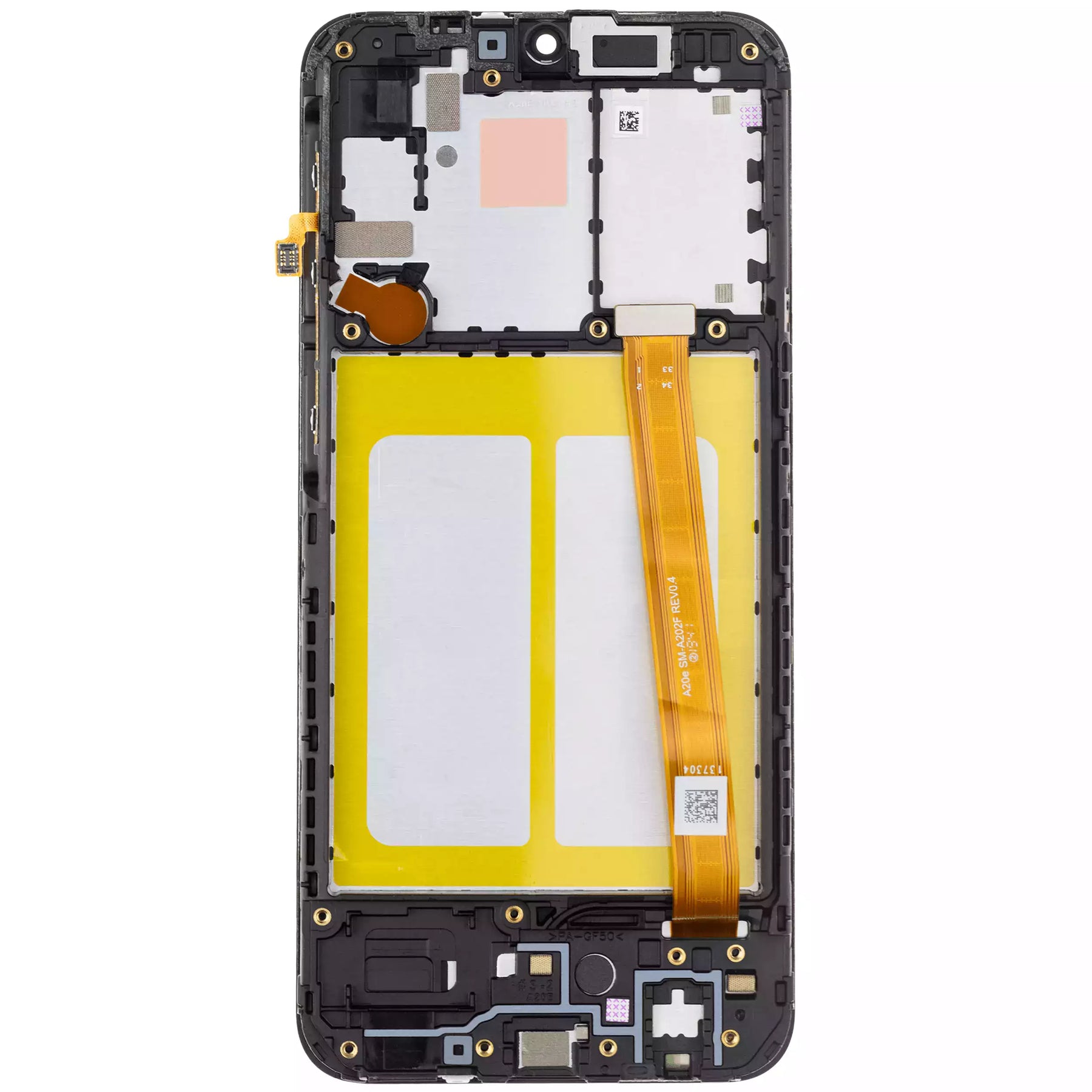 LCD Assembly With Frame Compatible For Samsung Galaxy A20e (A202 / 2019) (Vemake) (All Colors)