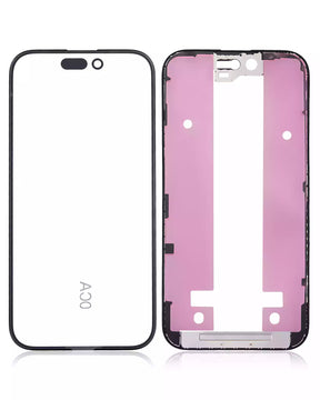 3 in 1 (Glass With OCA Pre-Installed + Frame) Compatible For iPhone 15 (OCA Master)