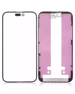 3 in 1 (Glass With OCA Pre-Installed + Frame) Compatible For iPhone 15 Plus (OCA Master)