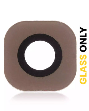 Back Camera Lens Replacement  (Glass Only) With Adhesive Compatible For Samsung Galaxy S6 / S6 Edge (Gold)