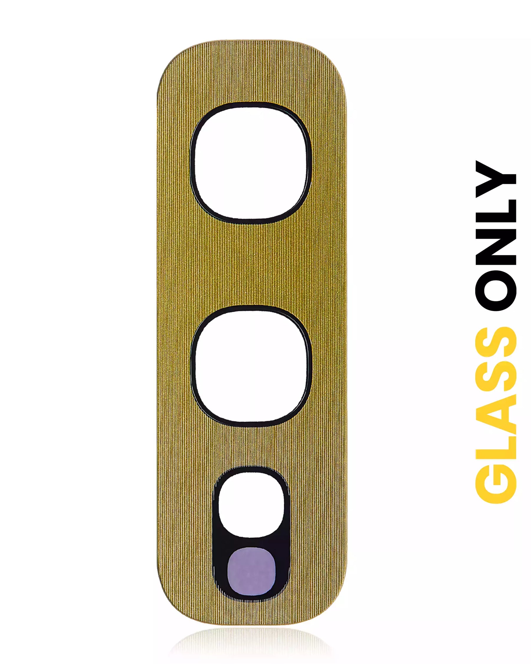Back Camera Lens (Glass Only) With Adhesive Compatible For Samsung Galaxy S10E  Replacement (Canary Yellow)