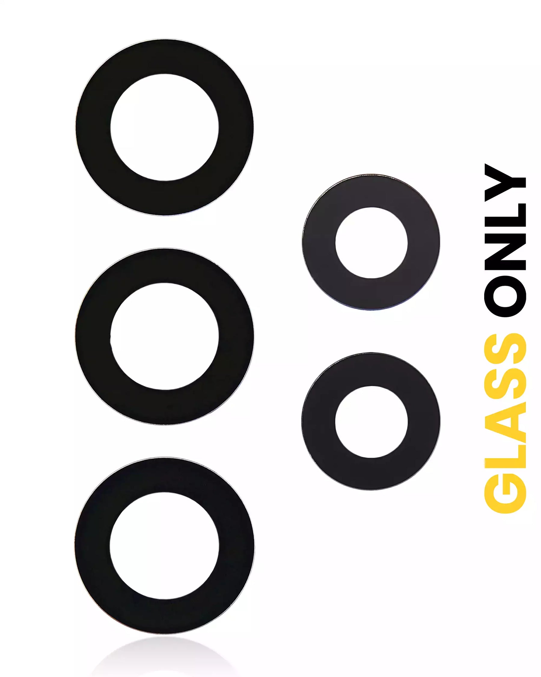 Replacement Back Camera Lens (Glass Only) With Adhesive Compatible For Samsung Galaxy A53 5G (A536 / 2022) (Premium)