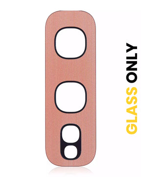 Replacement Back Camera Lens (Glass Only) With Adhesive Compatible For Samsung Galaxy S10E (Flamingo Pink)
