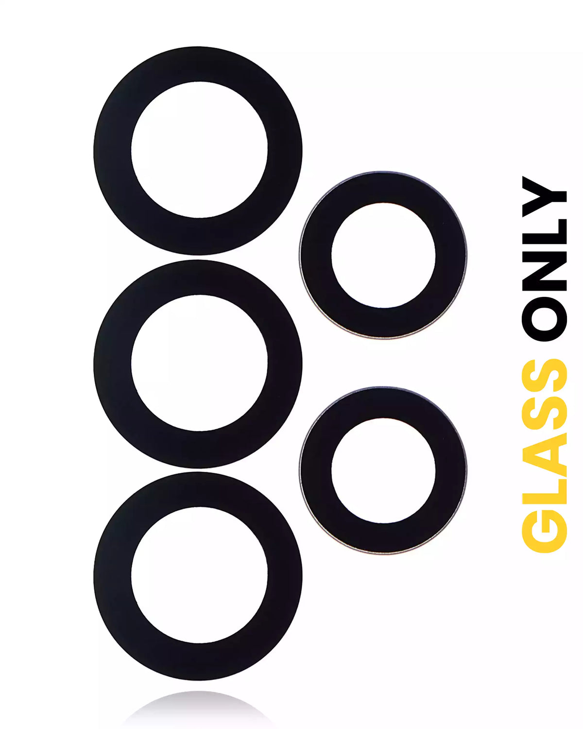 Replacement Back Camera Lens (Glass Only) With Adhesive Compatible For Samsung Galaxy A72 (A725 / 2021) / A52 (A525 / 2021) / A52 5G (A526 / 2021) / A52S 5G (A528 / 2021)