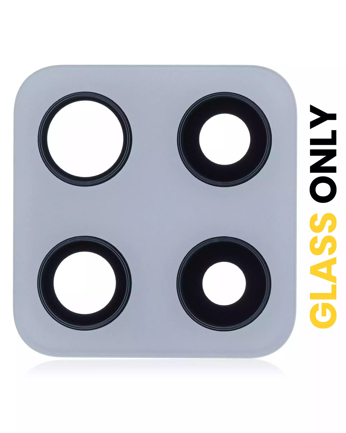 Back Camera Lens (Glass Only) With Adhesive Compatible For Samsung Galaxy A42 5G (A426 / 2020) (Prism Dot Gray) (10 Pack)