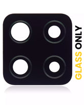 Back Camera Lens (Glass Only) With Adhesive Compatible For Samsung Galaxy A42 5G (A426 / 2020) (Prism Dot Black) (10 Pack)