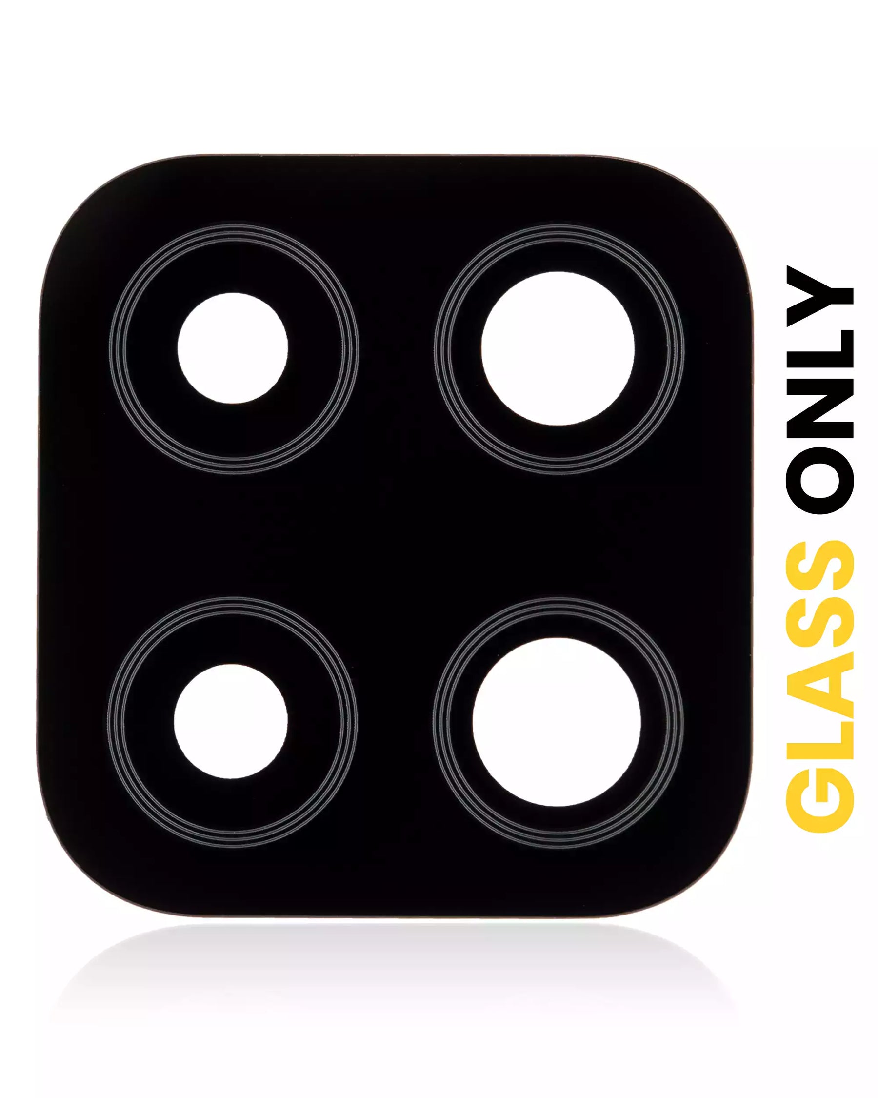 Back Camera Lens (Glass Only) With Adhesive Compatible For Samsung Galaxy A12 (A125 / 2020)