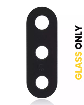 Back Camera Lens (Glass Only) With Adhesive Compatible For Samsung Galaxy A01 (A015 / 2020) (All Colors) (10 Pack)