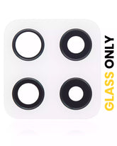 Back Camera Lens (Glass Only) With Adhesive Compatible For Samsung Galaxy A42 5G (A426 / 2020) (Prism Dot White) (10 Pack)