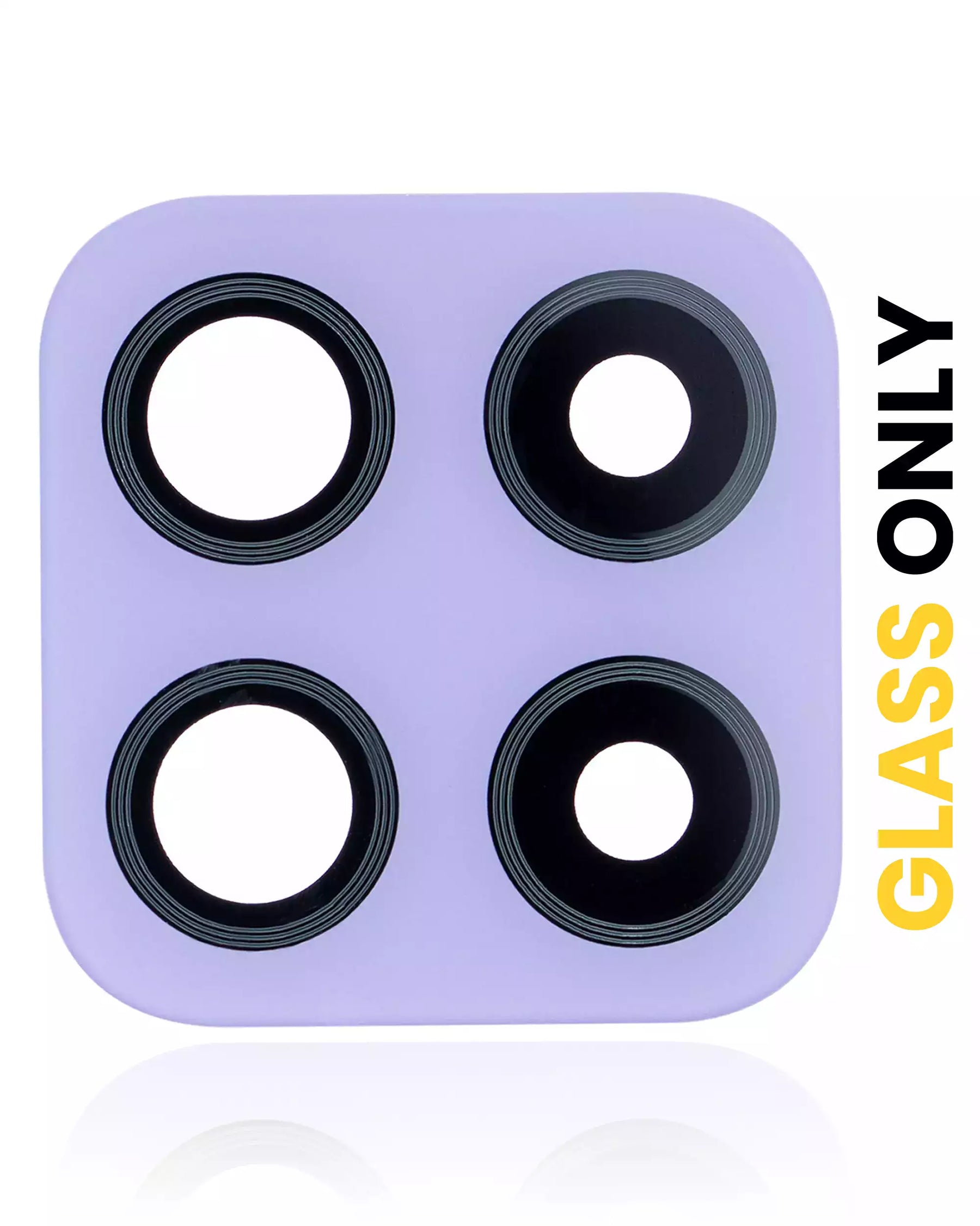 Back Camera Lens (Glass Only) With Adhesive Compatible For Samsung Galaxy A22 4G (A225 / 2021) (Violet)