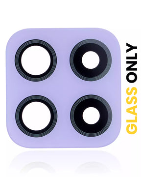 Back Camera Lens (Glass Only) With Adhesive Compatible For Samsung Galaxy A22 4G (A225 / 2021) (Violet)