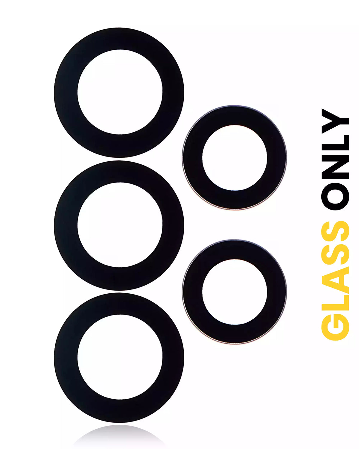 Replacement Back Camera Lens (Glass Only) With Adhesive Compatible For Samsung Galaxy A72 (A725 / 2021) / A52 (A525 / 2021) / A52 5G (A526 / 2021)