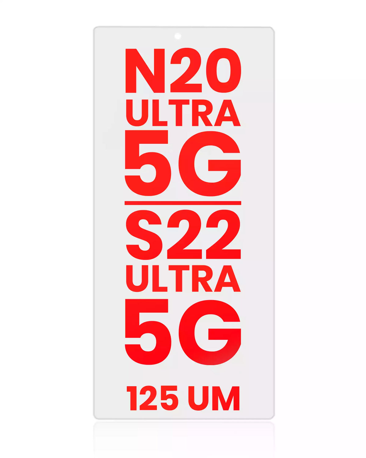 OCA Compatible For Samsung Galaxy Note 20 Ultra 5G / S22 Ultra 5G (1 Pack) (125um)