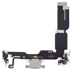 Charging Port Flex Cable Compatible For iPhone 15 Plus (Aftermarket Plus) (Blue)