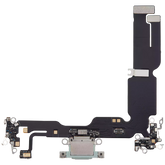 Charging Port Flex Cable Compatible For iPhone 15 Plus (Aftermarket Plus) (Green)