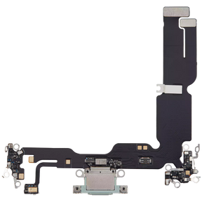 Charging Port Flex Cable Compatible For iPhone 15 Plus (Aftermarket Plus) (Green)