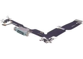 Charging Port Flex Cable Compatible For iPhone 15 Plus (Aftermarket Plus) (Green)