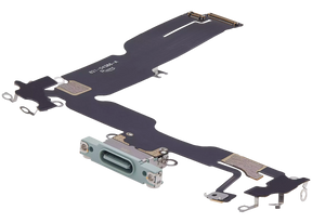Charging Port Flex Cable Compatible For iPhone 15 Plus (Aftermarket Plus) (Green)