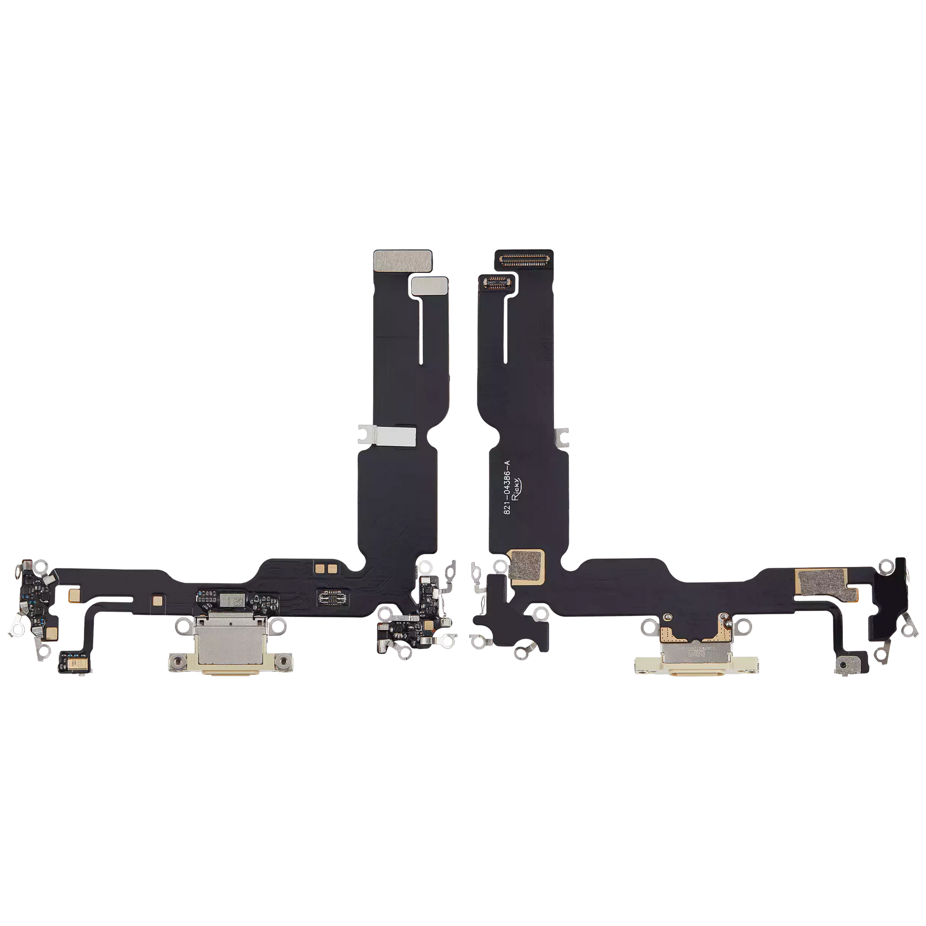 Charging Port Flex Cable Compatible For iPhone 15 Plus (Aftermarket Plus) (Yellow)