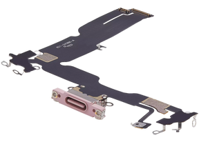 Charging Port Flex Cable Compatible For iPhone 15 Plus (Aftermarket Plus) (Pink)