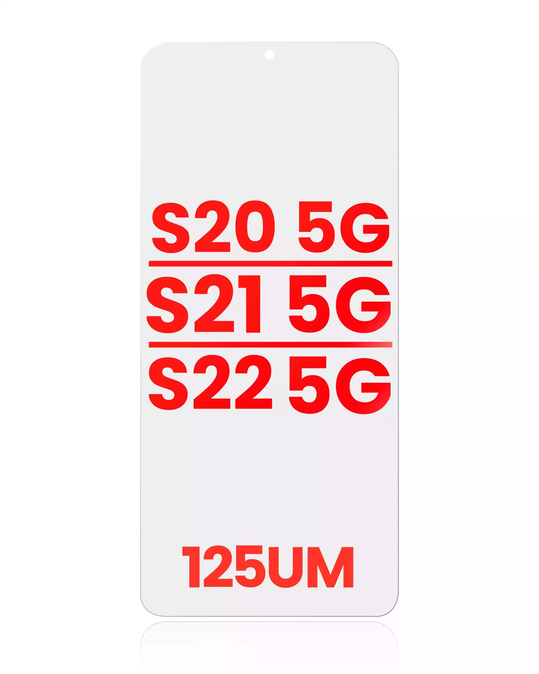 OCA Compatible For Samsung Galaxy S20 5G / S21 5G / S22 5G Replacement  (1 Pack) (125um)