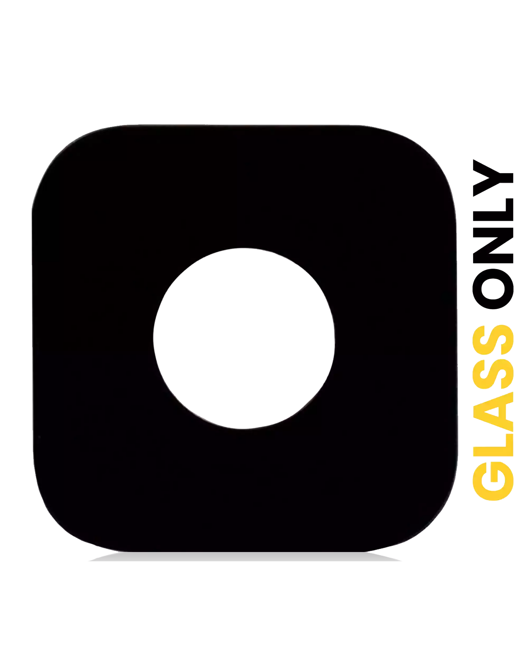 Replacement Back Camera Lens (Glass Only) With Adhesive Compatible For Samsung Galaxy S6 / S6 Edge (Black Sapphire)