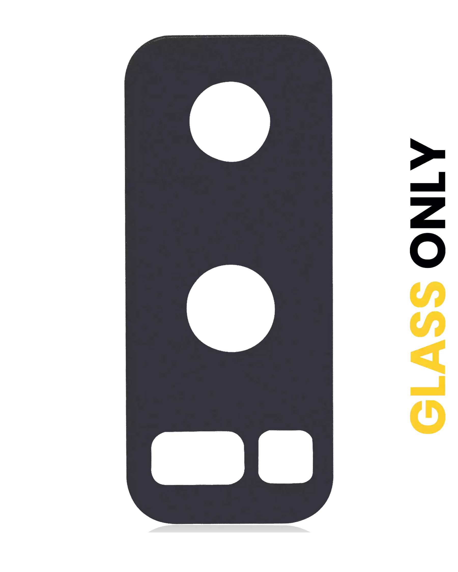 Replacement Back Camera Lens (Glass Only) With Adhesive Compatible For Samsung Galaxy Note 8 (Midnight Black)