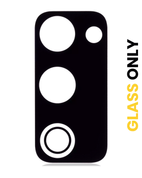Replacement Back Camera Lens (Glass Only) With Adhesive Compatible For Samsung Galaxy S20 FE 4G / 5G (Black)