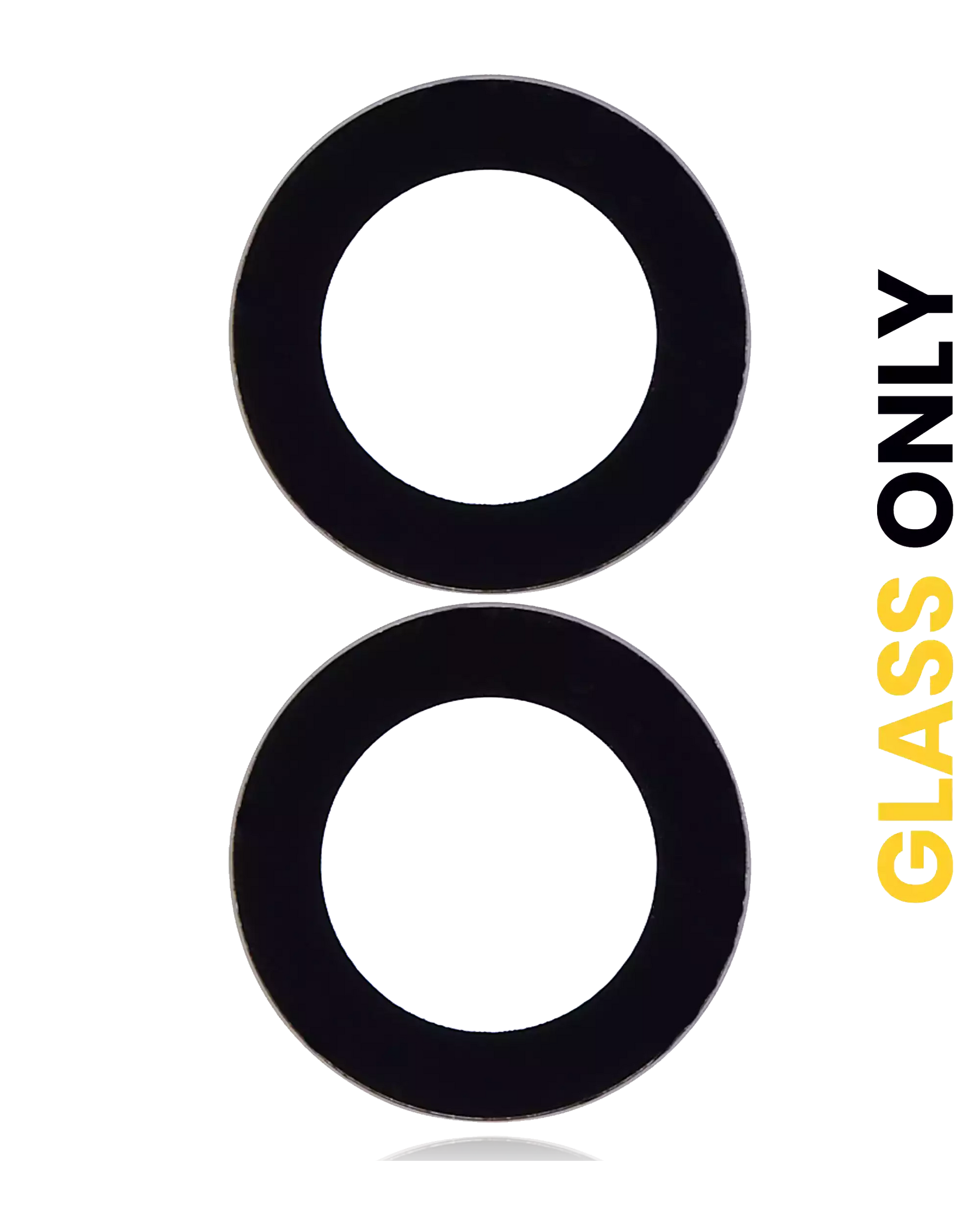 Replacement Back Camera Lens (Glass Only) With Adhesive Compatible For OnePlus 9R (All Colors) (2 Piece Set)