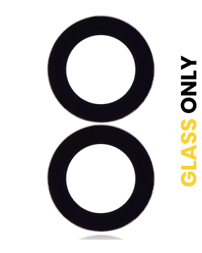 Replacement Back Camera Lens (Glass Only) With Adhesive Compatible For OnePlus 9R (All Colors) (2 Piece Set)