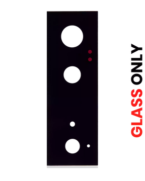 Back Camera Lens (Glass Only) With Adhesive Compatible For Google Pixel 6 Replacement (Vemake) (Stormy Black)