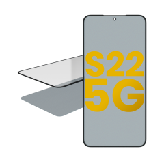 2 in 1 Front Glass With OCA Pre-Installed Compatible For Samsung Galaxy S22 5G Replacement