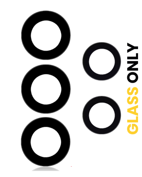 Back Camera Lens Replacement (Glass Only) With Adhesive Compatible For Samsung Galaxy A73 5G (A736 / 2022)