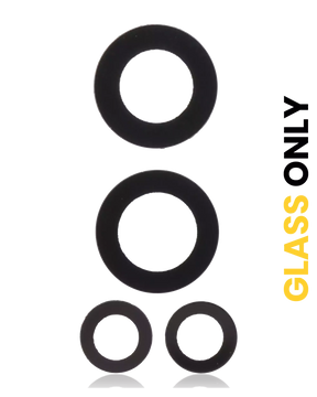 Replacement Back Camera Lens (Glass Only) With Adhesive Compatible For OnePlus 9R (3 Piece Set)