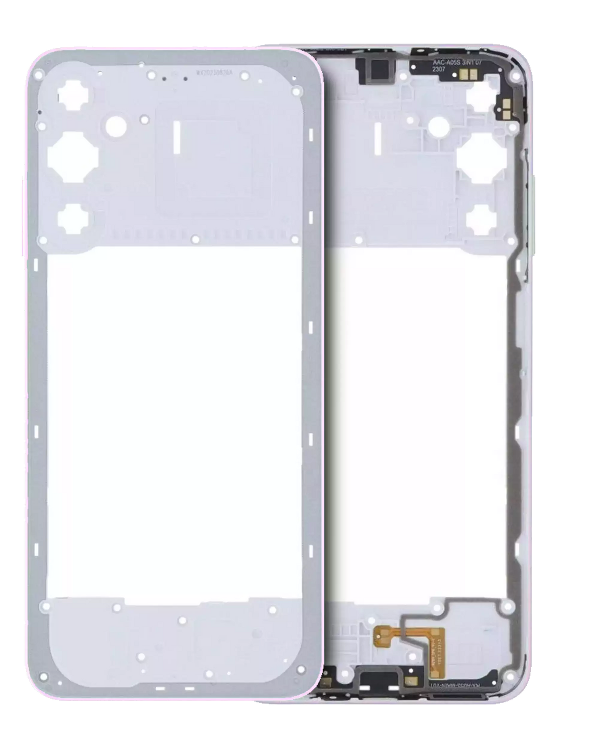 Mid-Frame Housing Compatible For Samsung Galaxy A05S (A057 / 2023) (Violet)