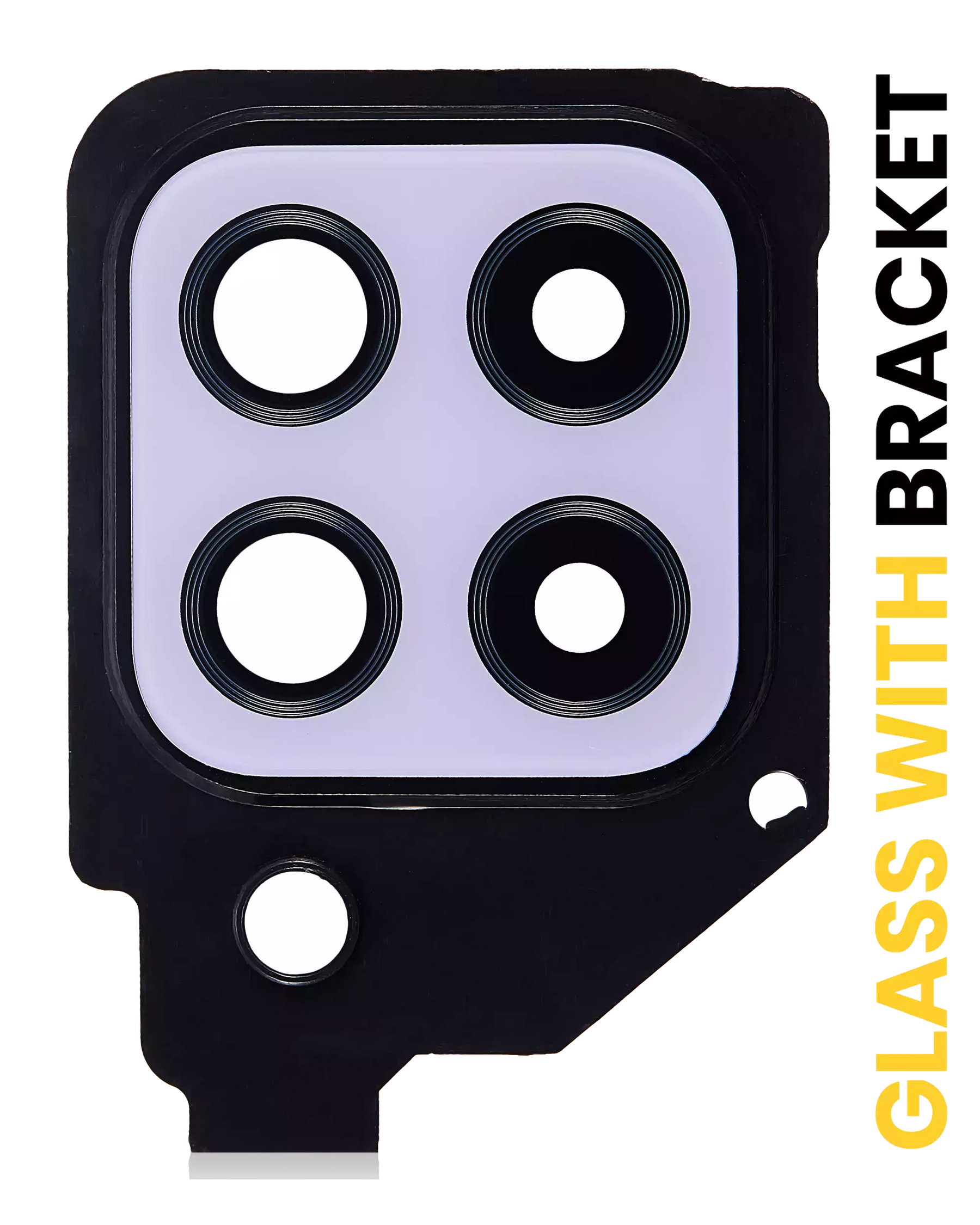 Back Camera Lens With Bracket Compatible For Samsung Galaxy A22 4G (A225 / 2021) (Violet)