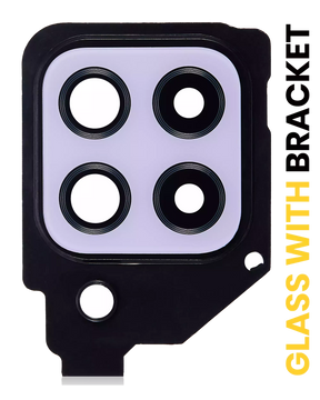 Back Camera Lens With Bracket Compatible For Samsung Galaxy A22 4G (A225 / 2021) (Violet)