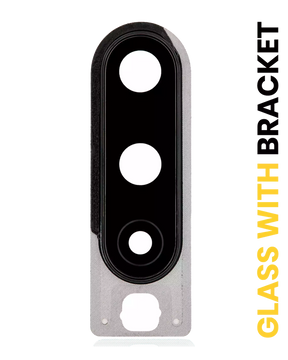 Back Camera Lens With Bracket Compatible For OnePlus 8 Replacement (Onyx Black)