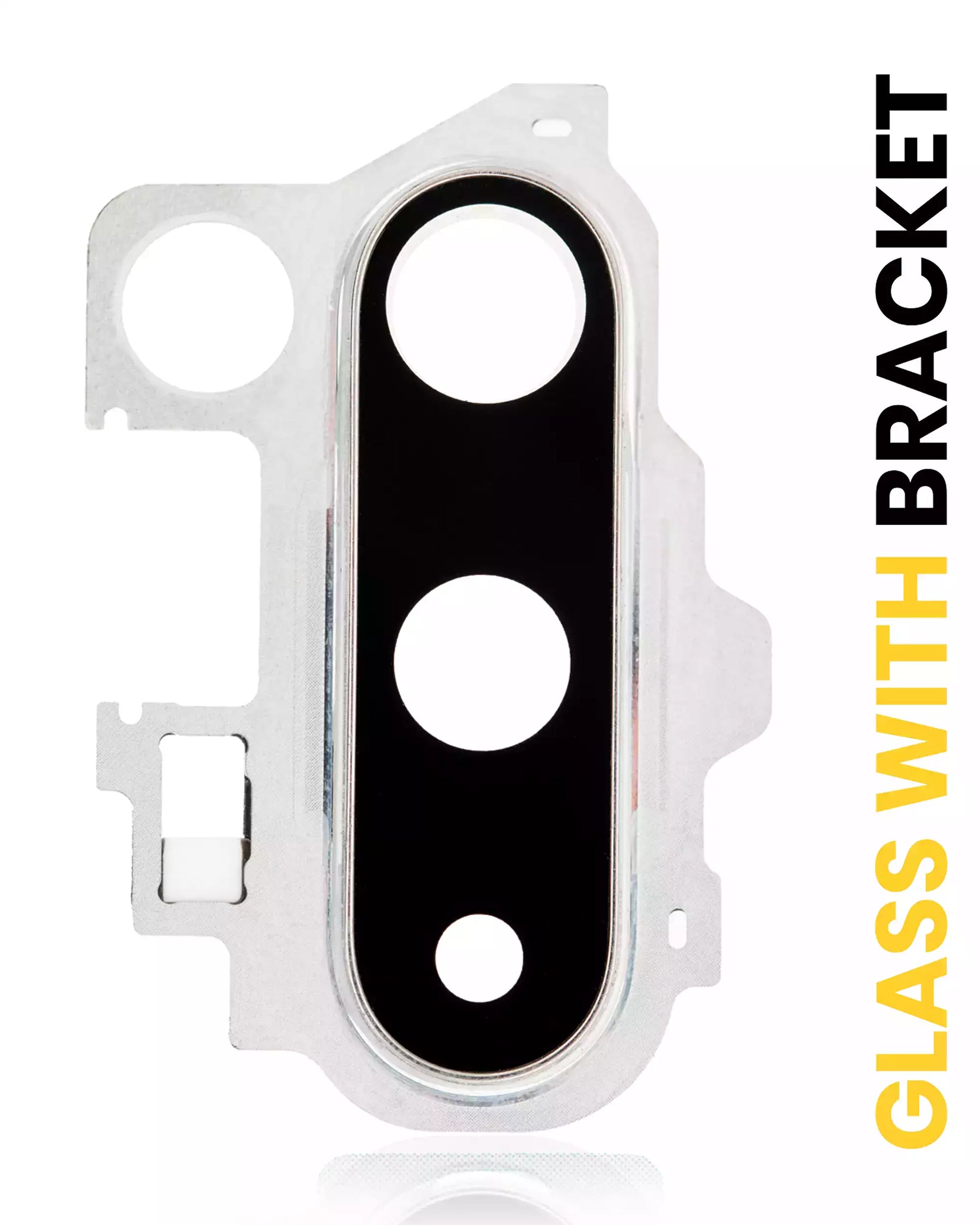 Replacement Back Camera Lens With Bracket Compatible For OnePlus 8 Pro (White)